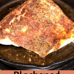 Blackened Salmon Pinterest Pin