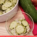 Cucumber Onion Salad Pinterest pin