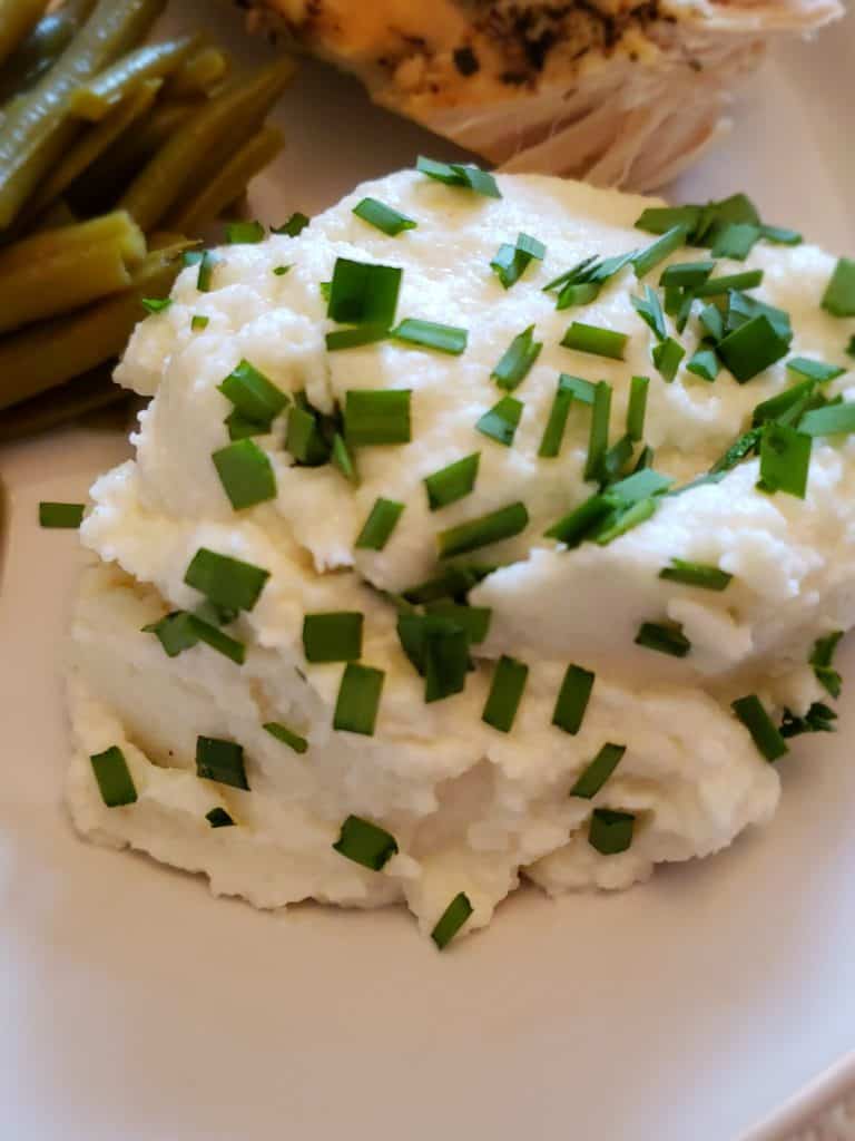 Keto Mashed Cauliflower A lot Like Potatoes